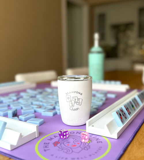 Limited Edition Mahjong Everyday Glass in White